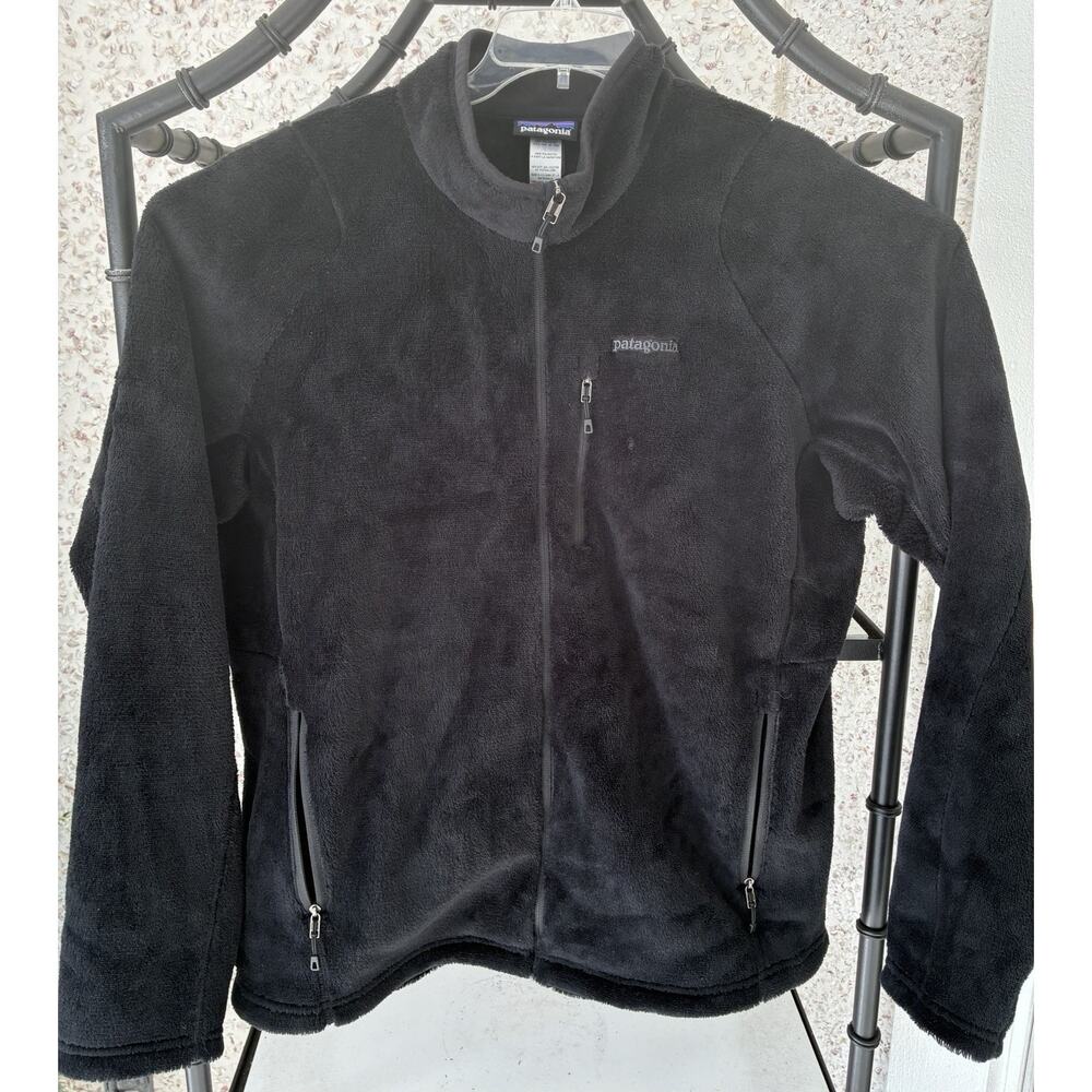 Patagonia Jacket Men's XL Black Windbloc Polartec Fleece